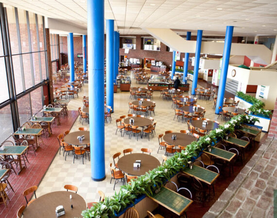 Wagner College - dining hall