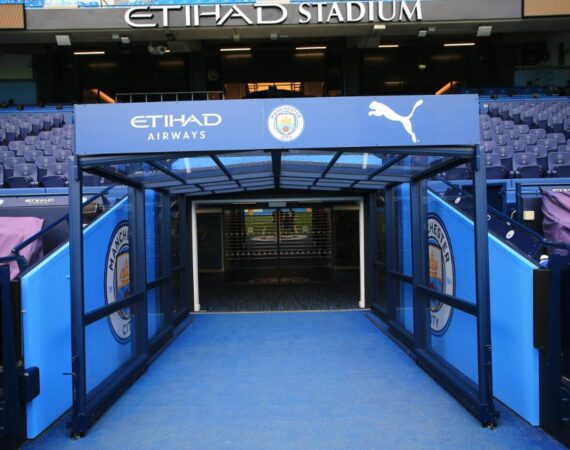 Manchester City Etihad Locker Entrance