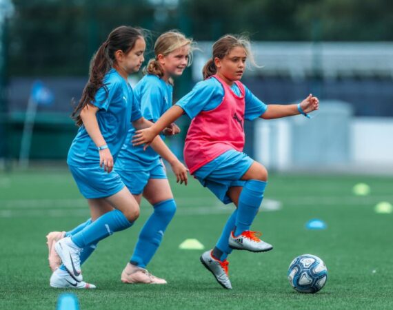 Manchester City FC Summer Camp Girls Training