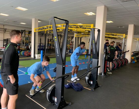 Manchester City FC Summer Camp Performance Strength Pulley